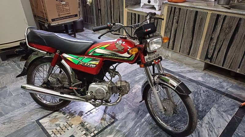 Honda CD 70 2022 model condition okay 2