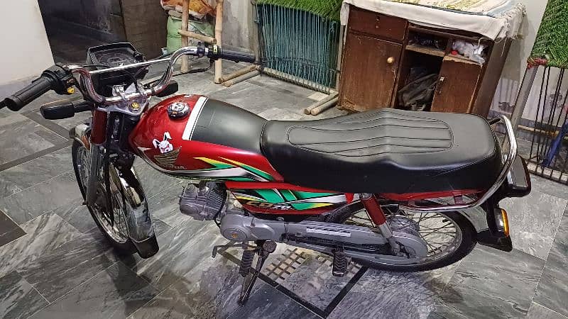 Honda CD 70 2022 model condition okay 7