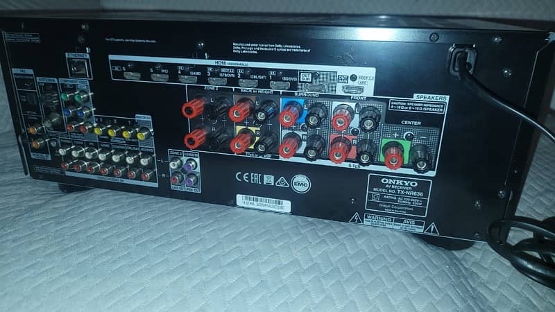 Onkyo TX-NR636 7.2 AV Receiver Like Denon Yamaha Marantz Pioneer Sony 7