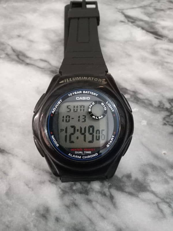 Casio watch 1