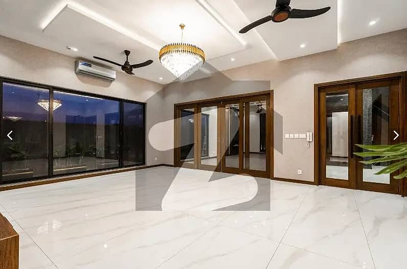 FACING PARK MAZHER MUNIR DESIGN BRAND NEW LUXURY BUNGALOW AT A GOOD LOCATION NEAR MCDONALD'S AND PARK 13