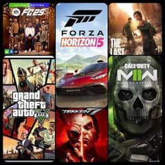 PS games | Xbox one games | Xbox series games |PS 4/5 games