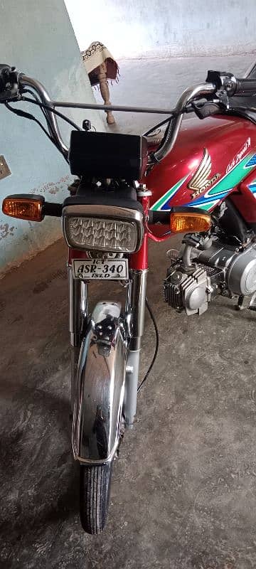 Honda cd 70 18 model islamabad nmbr 0