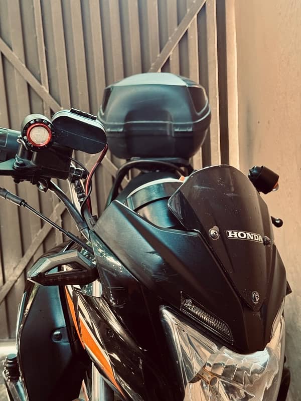 honda 150 with good extra accessories 2