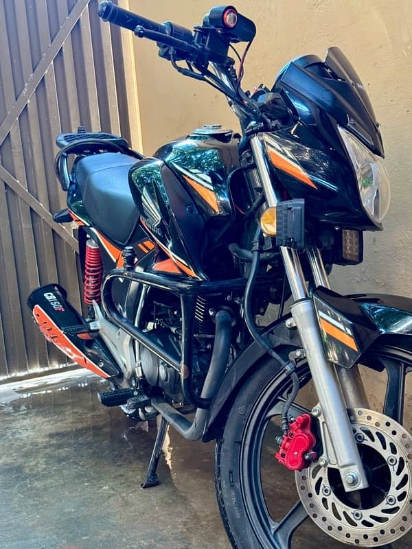 honda 150 with good extra accessories 4