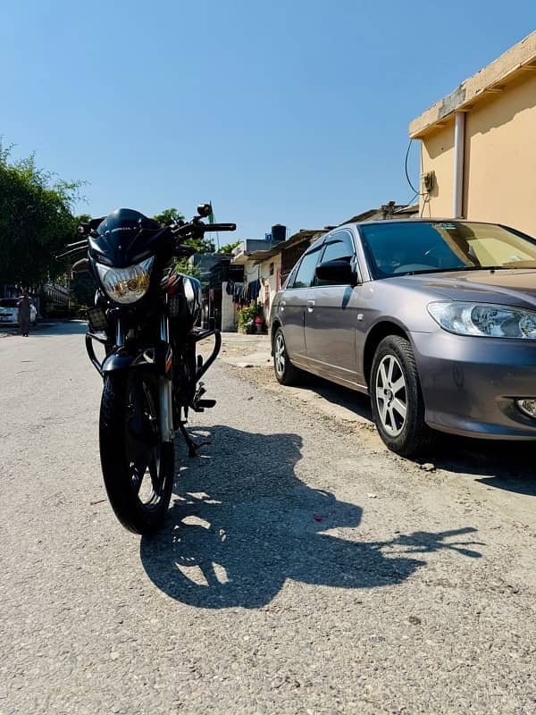 honda 150 with good extra accessories 7