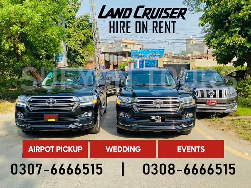 Rent a Car PRADO & AUDI A6, V8, LAND CRUISER, LIMO On Rent For Wedding 9