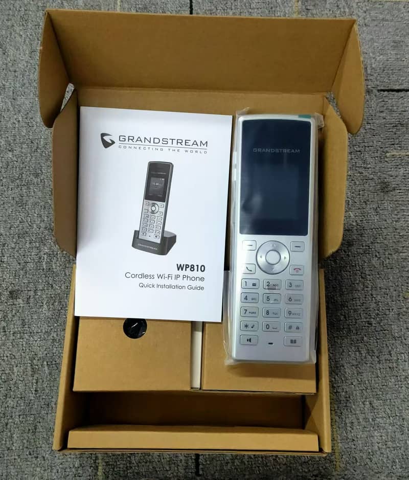 Grandstream SIP WP-810 Wireless Cordless Phone 0