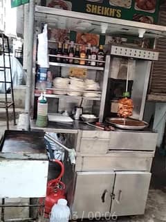 Food counter | Shorma Counter with hot plater