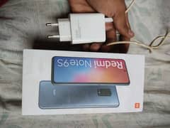 Xiaomi redmi note 9s with box 6+128 GB no exchange offer