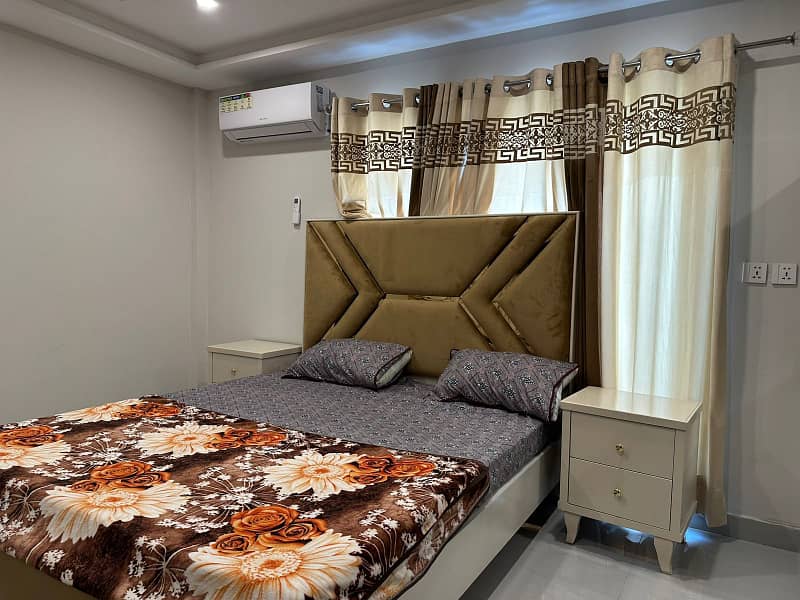 Studio Fully Furnished Apartment Is Available For Rent In Sector D Bahria Town Lahore 6