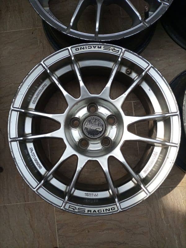 15 inch 7jj alloy rims 5 nuts 7