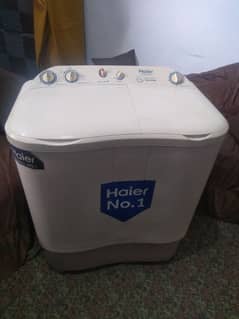 Haier washing machine semiautomatic twin tub Capacity 8 kg