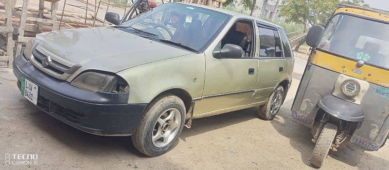 Suzuki Cultus VXR 2001 inside totally genuine. out shower 1