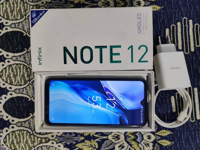 Infinix Note 12 6GB urgent for sale 0