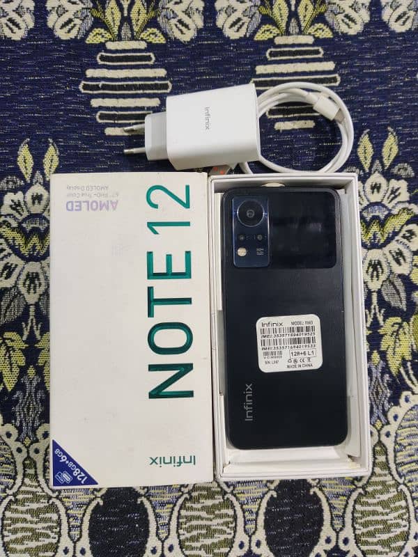 Infinix Note 12 6GB urgent for sale 3