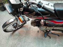 Honda CD-70 Black Colour for Sale Urgently