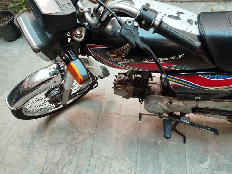 Honda CD-70 Black Colour for Sale Urgently 0