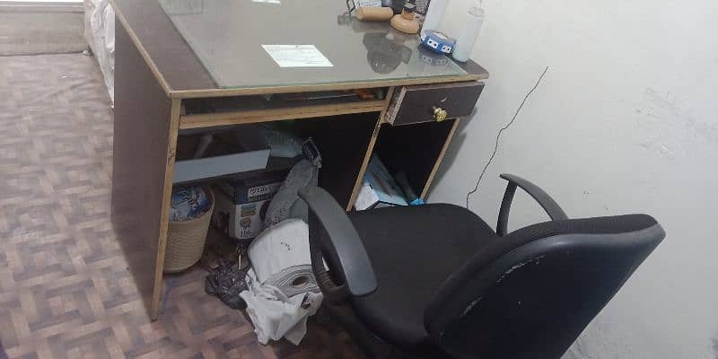 office chair and table and coutch for sale 2