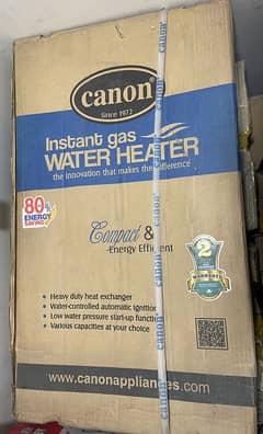 Canon Instant gas WATER HEATER Box packed 0