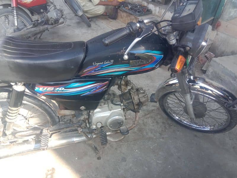 totally geniun united bike 70cc 1