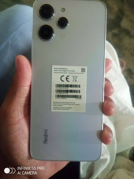 Redmi 12 8+8/256 full ok hai 8 months warranty hai full box available 1