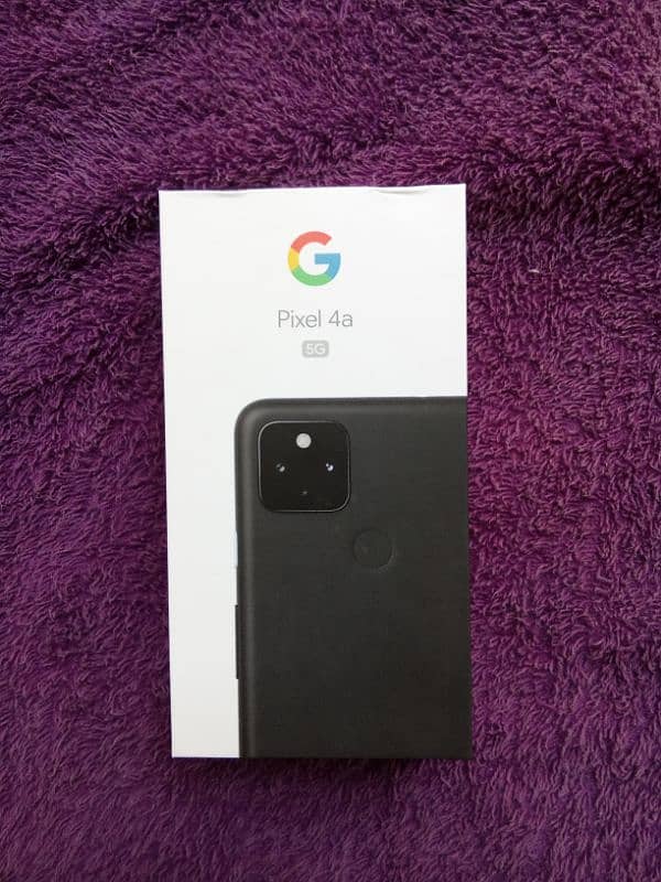 Google pixel 4a5g with box 0