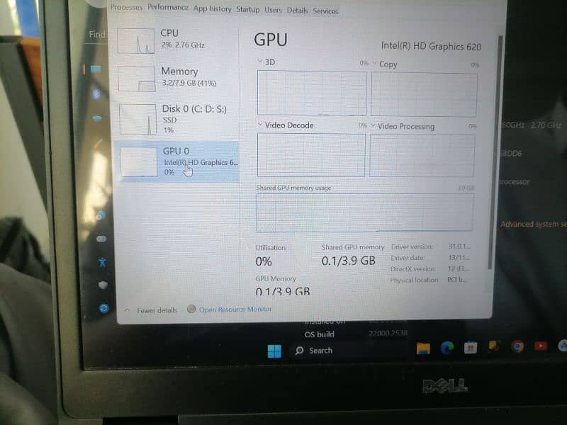 Dell Latitude e5480 i5 7th generation touch screen 4