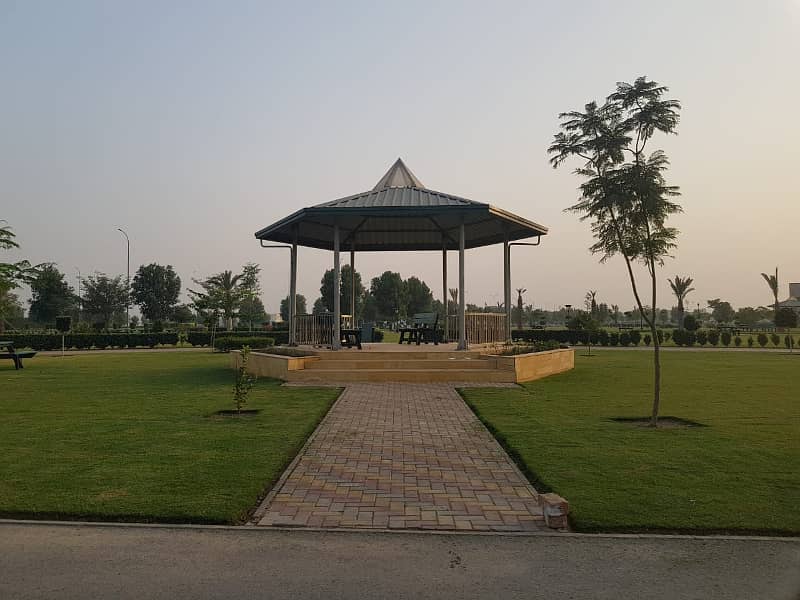 19 MARLA CORNER PLOT FOR SALE IN B BLOCK HBFC SOCEITY LAHORE, CANTT. 8