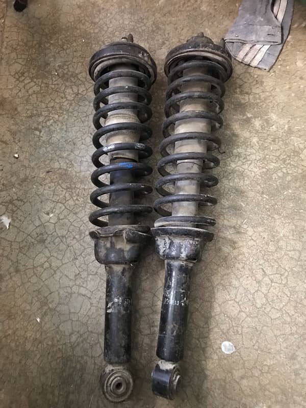 Honda Accord Back shock and Front springs 1