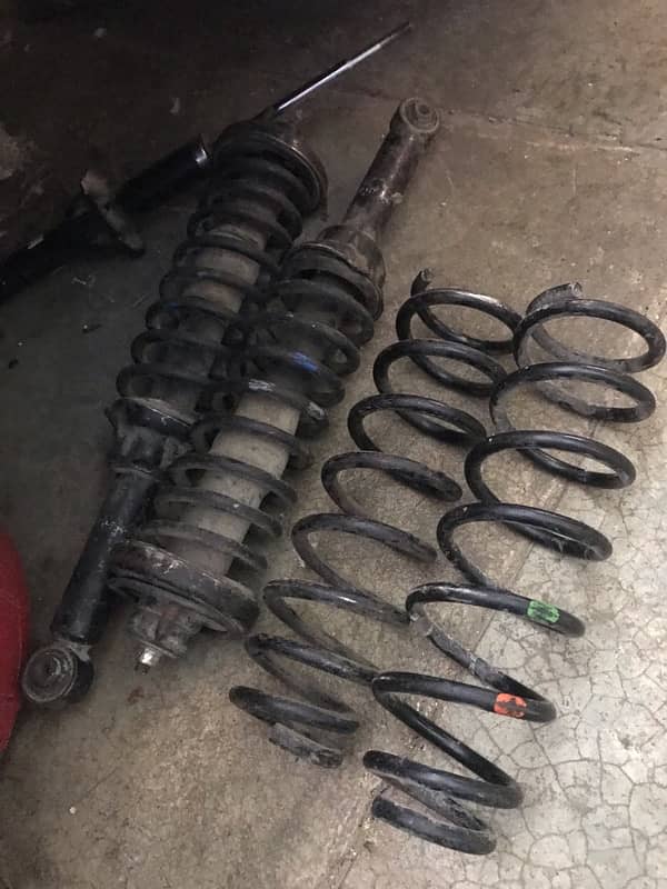 Honda Accord Back shock and Front springs 5