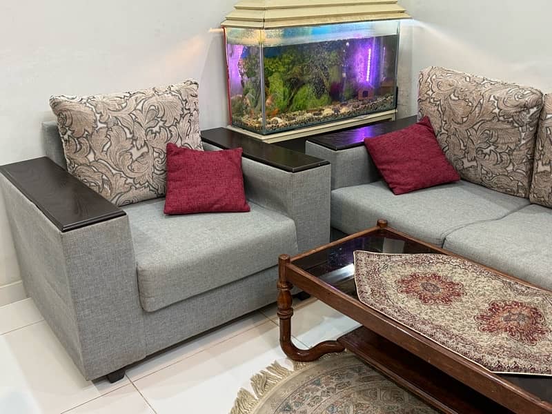 7 Seaters Sofa set with Dewaan 2