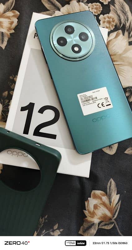 OPPO Reno 12f for sale only 15 day's use all new price final 0