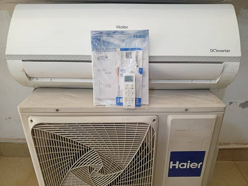 higher inverter 1.5 ton 3 month use new condition with warranty card 0