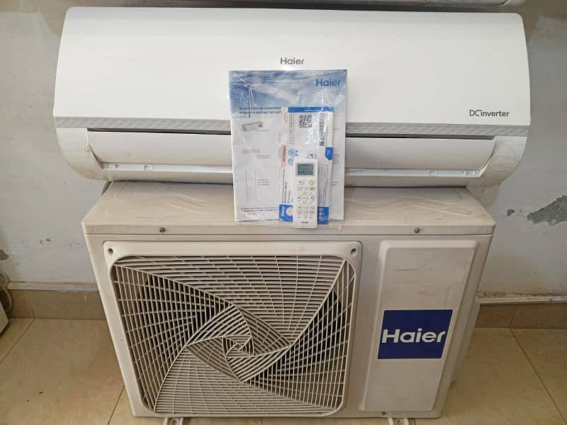 higher inverter 1.5 ton 3 month use new condition with warranty card 1