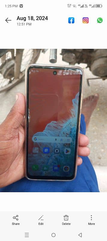 Infinix smart 8 pro ram 4+4 128 gb hai 1