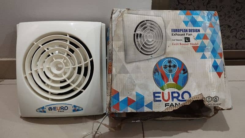 8" Euro Exhaust Fan 1