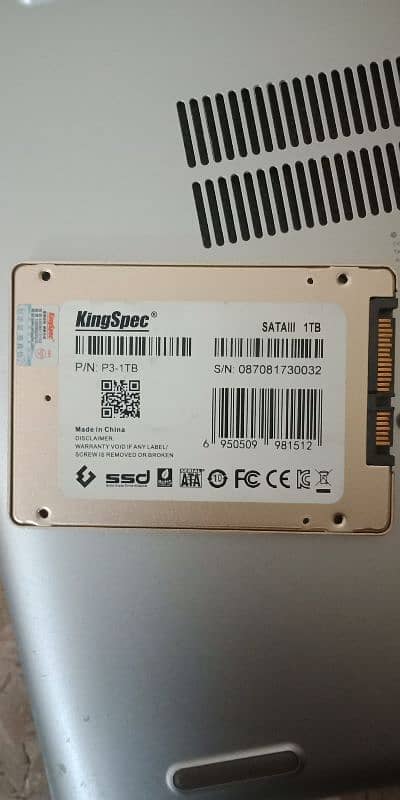 Kingspec 1TB SSD P3 Gold edition 2