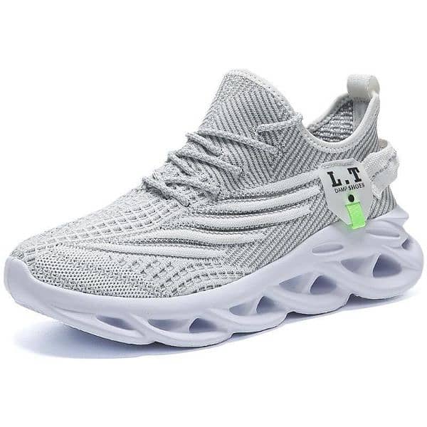 Men's Breathable Spring Shoes White Color 1