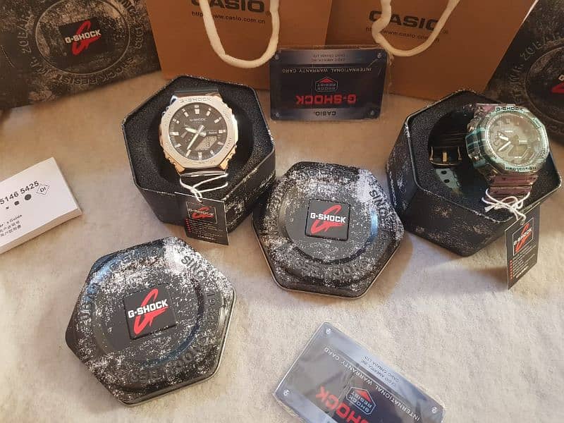 CASIO G SHOCK BRAND NEW WATCHES AVAILABLE 1