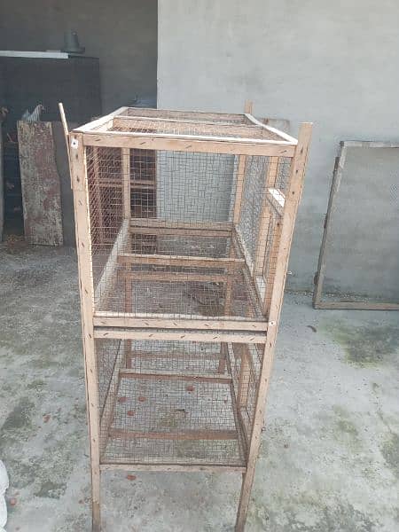 hens/birds wooden cages for sale in manawan bata pur 4