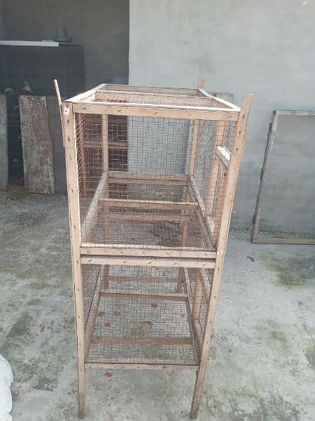 hens/birds wooden cages for sale in manawan bata pur 5