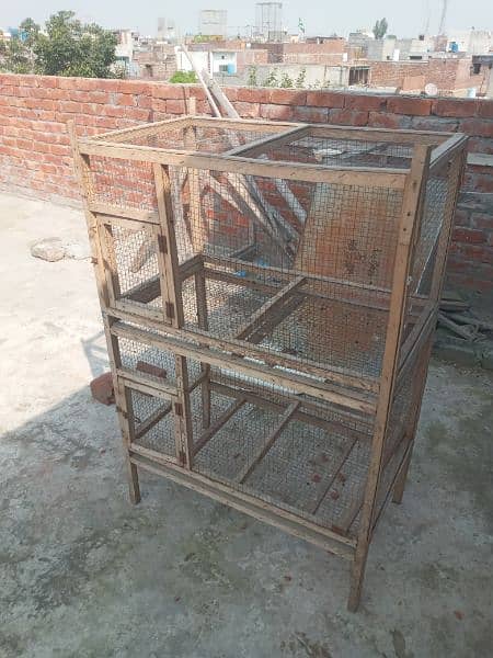 hens/birds wooden cages for sale in manawan bata pur 6