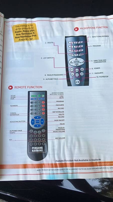 PERSANG Aspire Plus Karaoke System 10