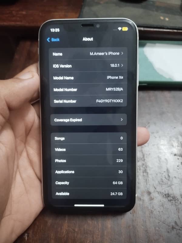 iPhone Xr 64 gb non pta 8