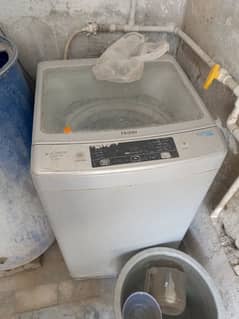 haier fully auto washing machine