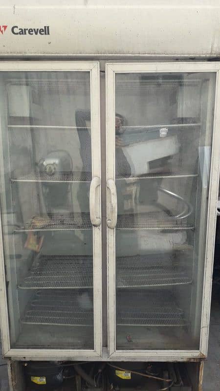 Commercial Double Door Double Compressor Fridge For Restaurant Bakery 0