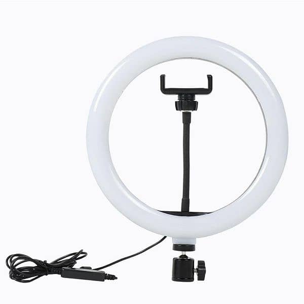 Adjustable Light Modes Like Daylight, Cool White Ring Light 3