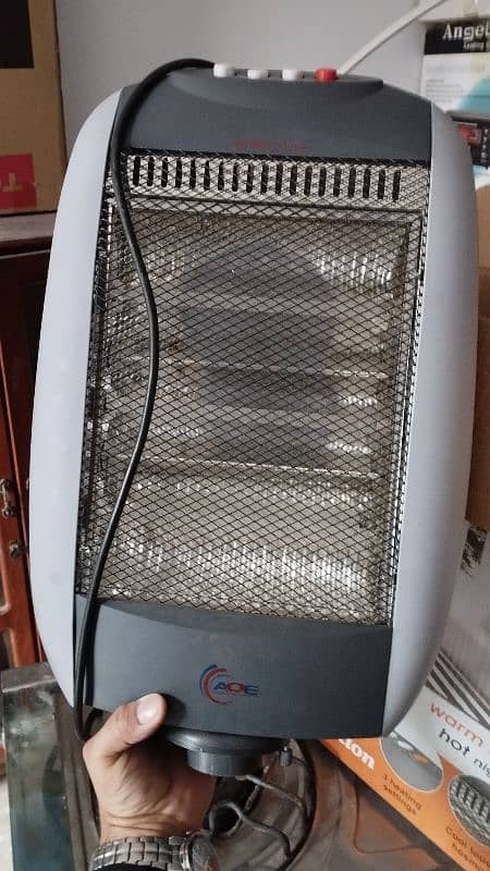 Halogen rod heater 1