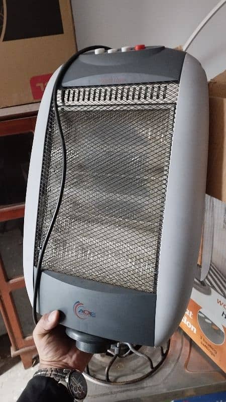 Halogen rod heater 4